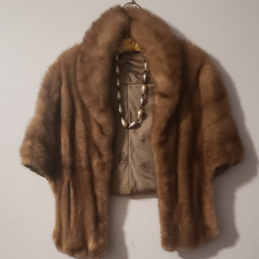 Vintage 1950's Mink Stole